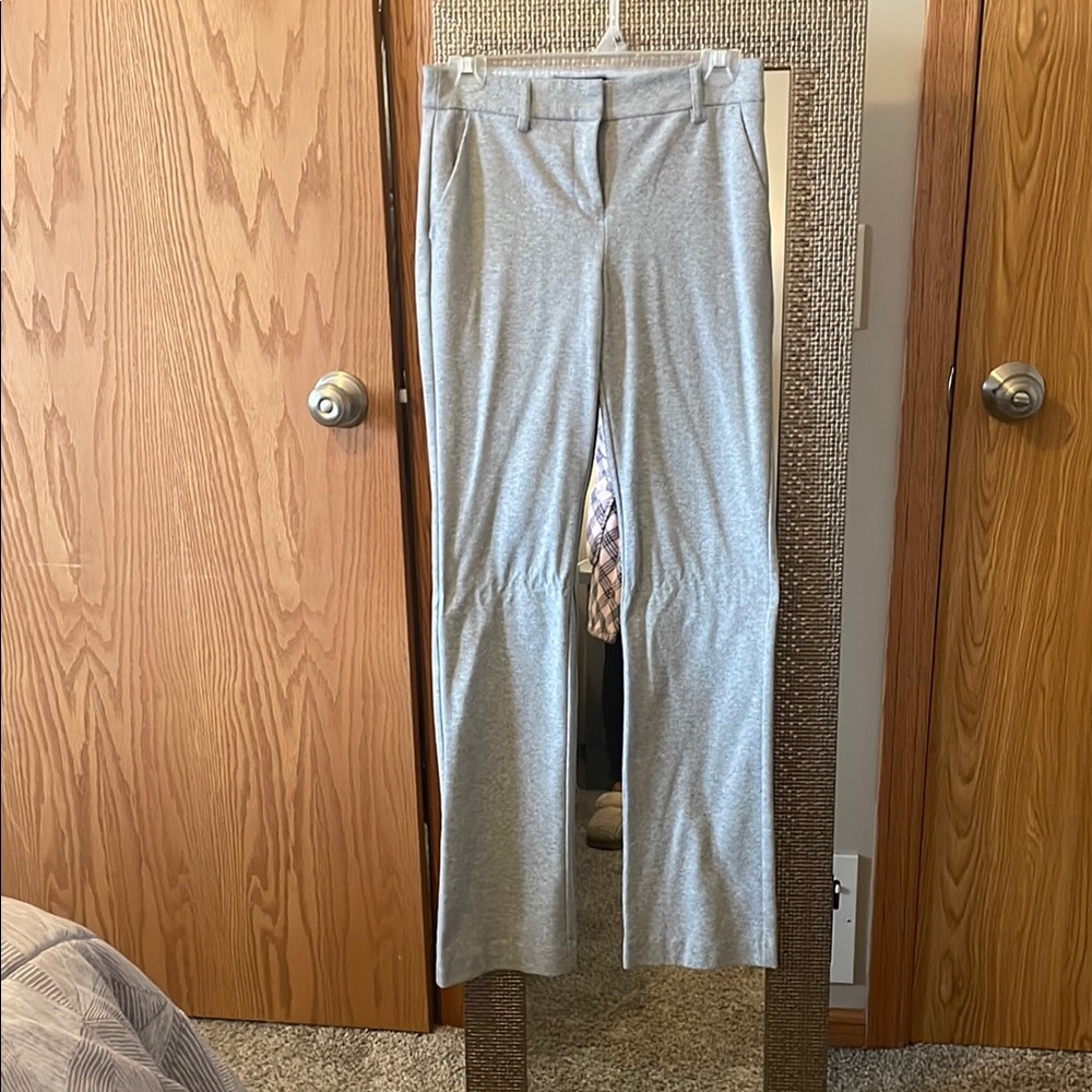 Express Gray Trousers with Elastic Waistband